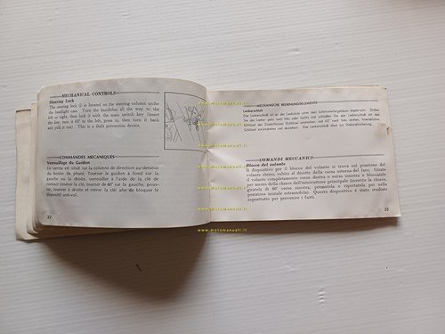 Honda CB 350 Four 1973 manuale uso manutenzione libretto originale …