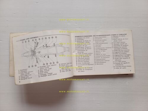 Honda CB 350 Four 1974 Manuale Uso Manutenzione Libretto italiano …