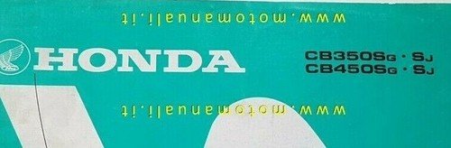 HONDA CB 350 S - CB 450 S 1987 catalogo …