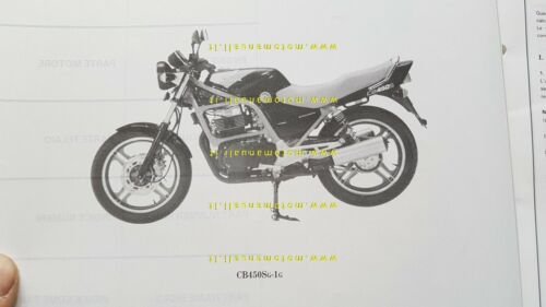 HONDA CB 350 S - CB 450 S 1987 catalogo …