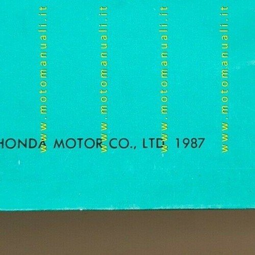 HONDA CB 350 S - CB 450 S 1987 catalogo …