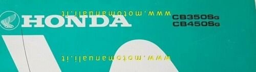 HONDA CB 350 S - CB 450 S 1987 catalogo …