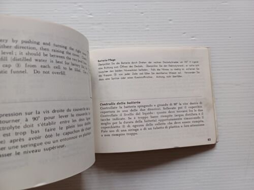 Honda CB 400 Four 1974 Manuale Uso Manutenzione Libretto italiano …