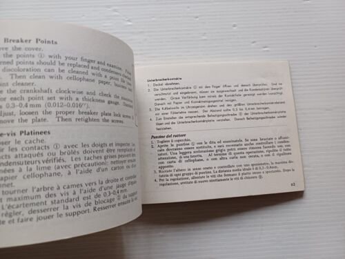 Honda CB 400 Four 1974 Manuale Uso Manutenzione Libretto italiano …