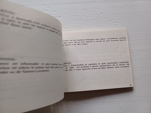 Honda CB 400 Four 1974 Manuale Uso Manutenzione Libretto italiano …