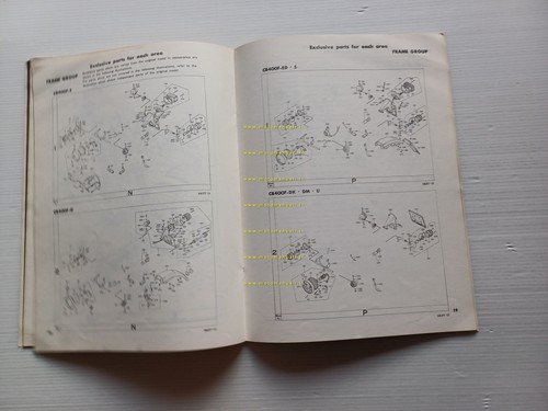 HONDA CB 400 Four 1976 catalogo ricambi oriignale