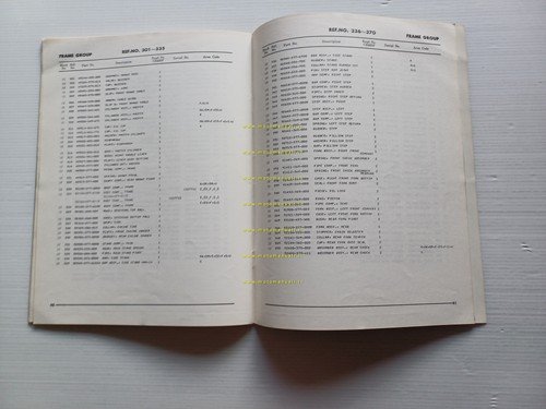 HONDA CB 400 Four 1976 catalogo ricambi oriignale