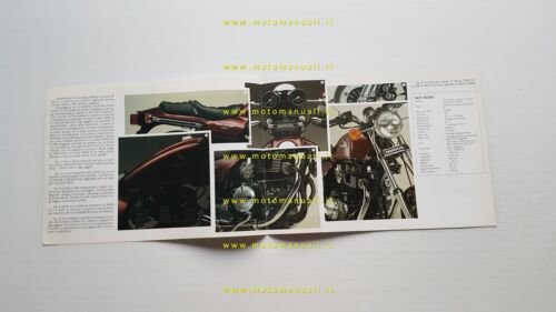 Honda CB 450 SC 1985 depliant originale italiano