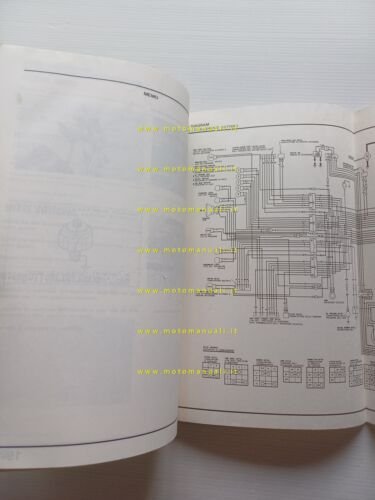 HONDA CB 450 SC 1986 manuale officina ITALIANO originale