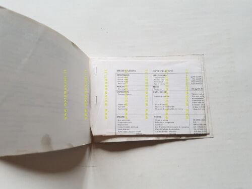 Honda CB 500 1975 manuale uso manutenzione originale INGLESE NO …