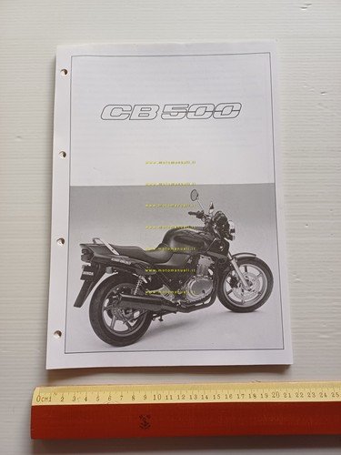 Honda CB 500 1994 presentazione per la rete vendita originale