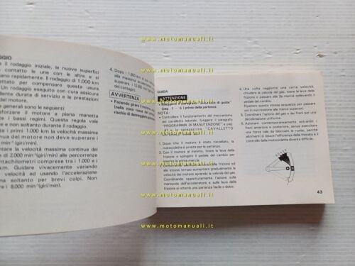 Honda CB 500 1995 manuale uso manutenzione libretto istruzioni originale