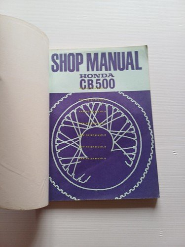 HONDA CB 500 FOUR 1973 manuale officina riparazione INGLESE originale