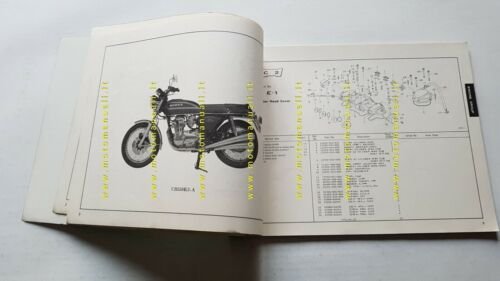 HONDA CB 550 FOUR K3 1976 catalogo ricambi ORIGINALE spare …