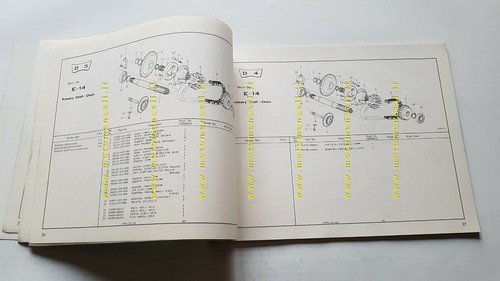 HONDA CB 550 FOUR K3 1976 catalogo ricambi ORIGINALE spare …