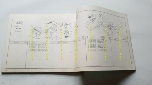HONDA CB 550 FOUR K3 1976 catalogo ricambi ORIGINALE spare …