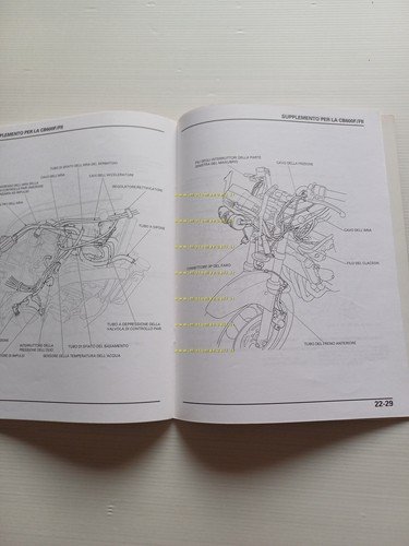 Honda CB 600 F- F II VARIANTI 2000 manuale officina …