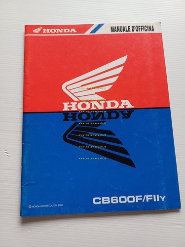 Honda CB 600 F- F II VARIANTI 2000 manuale officina …