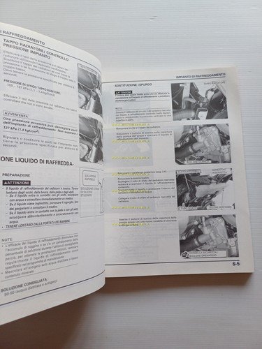 HONDA CB 600 F 1998 manuale officina ITALIANO originale