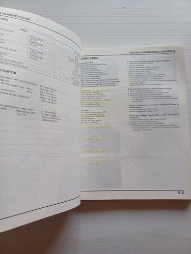 HONDA CB 600 F 1998 manuale officina ITALIANO originale