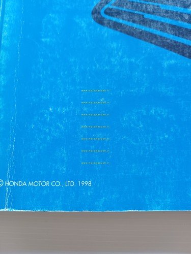 HONDA CB 600 F 1998 manuale officina ITALIANO originale