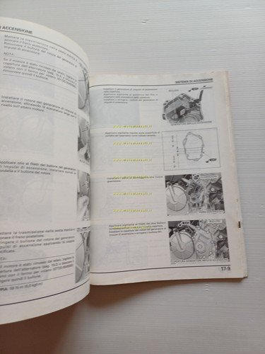 HONDA CB 600 F 1998 manuale officina ITALIANO originale