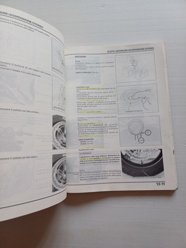 HONDA CB 600 F 1998 manuale officina ITALIANO originale