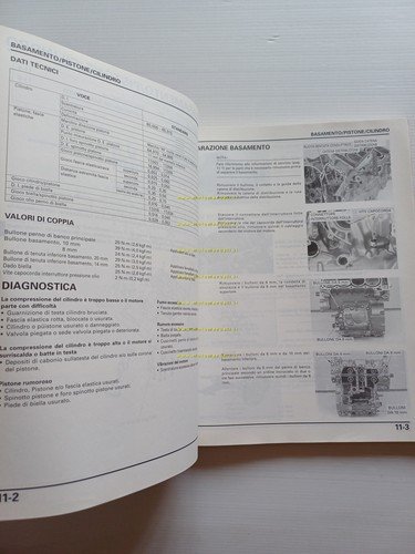 HONDA CB 600 F 1998 manuale officina ITALIANO originale