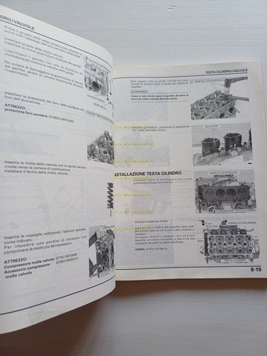 HONDA CB 600 F 1998 manuale officina ITALIANO originale