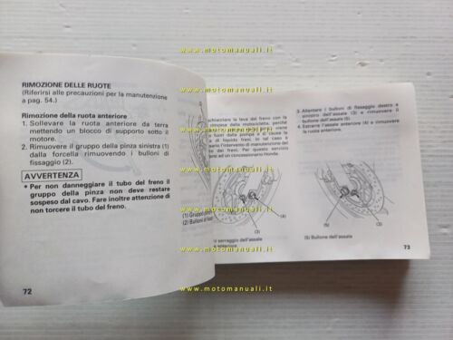 Honda CB 600 F 1998 manuale uso manutenzione libretto originale …
