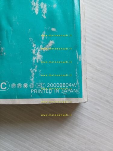 Honda CB 600 F 1998 manuale uso manutenzione libretto originale …