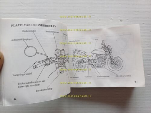 Honda CB 600 F 1998 manuale uso manutenzione libretto originale …