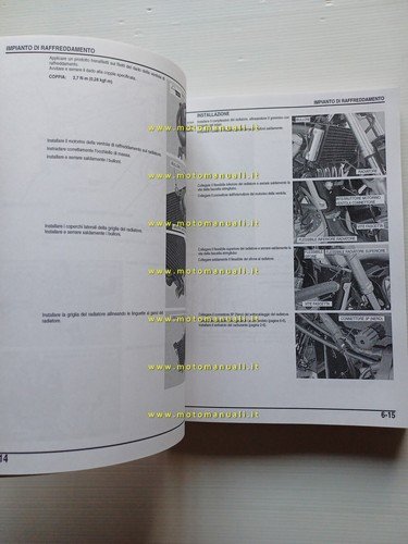 HONDA CB 600 F 2005 manuale officina originale TESTO ITALIANO