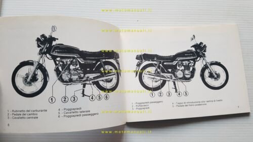 HONDA CB 650 1981 manuale uso manutenzione libretto italiano originale