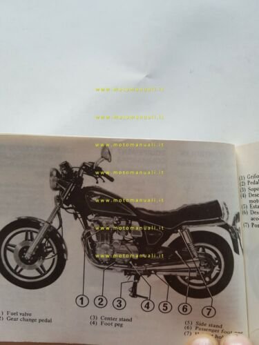Honda CB 650 C 1980 manuale uso inglese originale owner's …