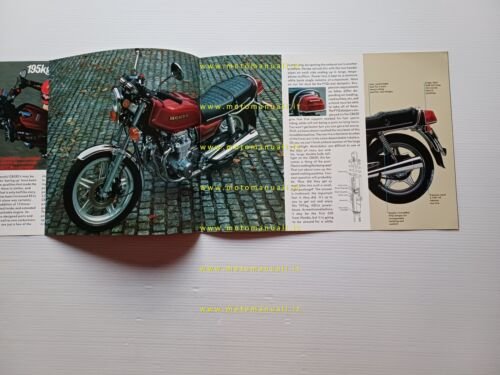 Honda CB 650 F 1980 depliant originale inglese printed in …