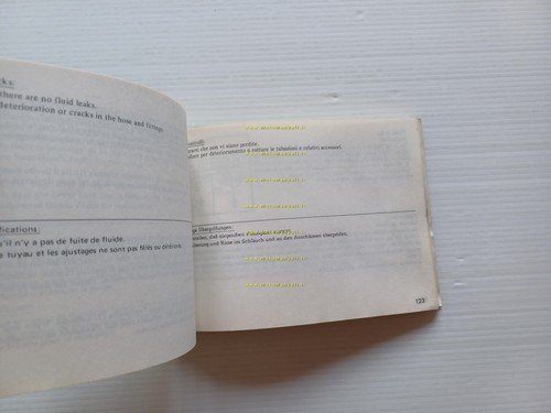 Honda CB 650 SC 1984 manuale uso manutenzione italiano originale