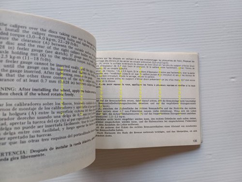 Honda CB 750 C 1980 manuale uso manutenzione originale italiano