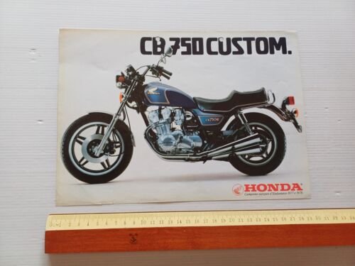 Honda CB 750 Custom 1981 depliant ITALIANO originale