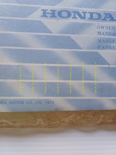 Honda CB 750 F 1975 manuale uso libretto istruzioni originale