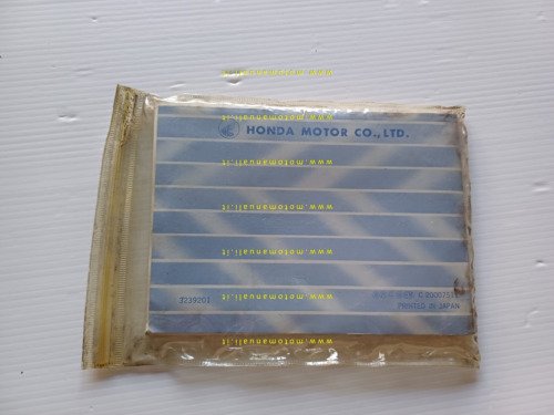 Honda CB 750 F 1975 manuale uso libretto istruzioni originale