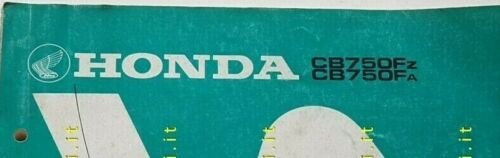 HONDA CB 750 F 1980 catalogo ricambi ORIGINALE moto spare …