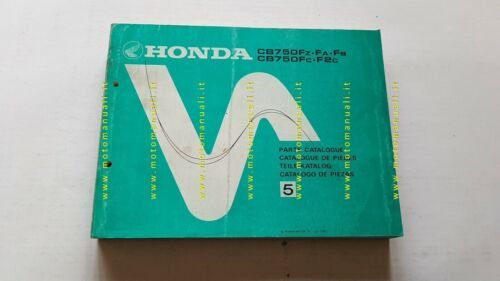 HONDA CB 750 F 1981 catalogo ricambi ORIGINALE moto spare …