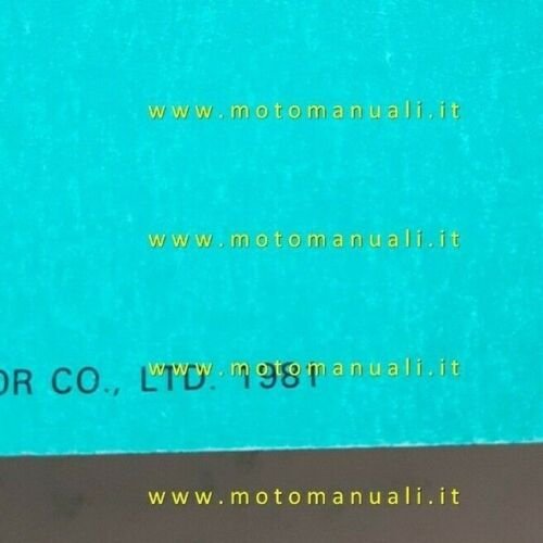 HONDA CB 750 F 1981 catalogo ricambi ORIGINALE moto spare …