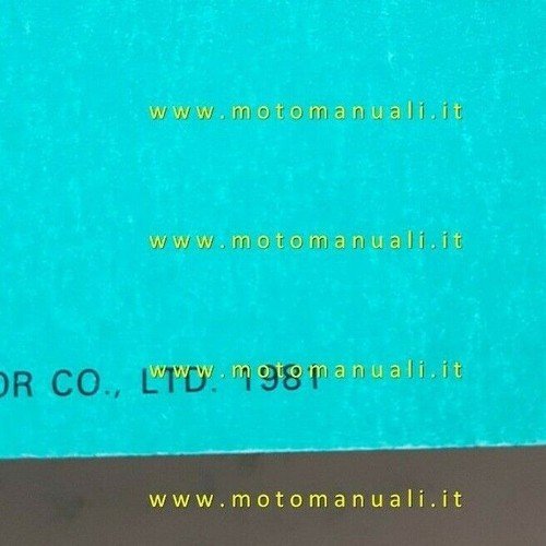 HONDA CB 750 F 1981 catalogo ricambi ORIGINALE moto spare …