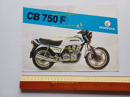 Honda CB 750 F 1982 depliant ITALIANO originale