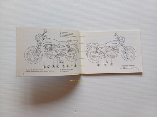 Honda CB 750 F 1983 manuale uso manutenzione originale ITALIANO