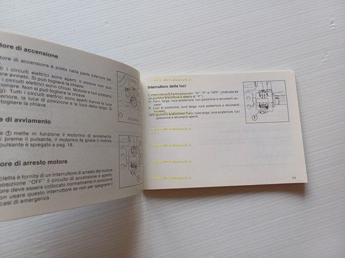 Honda CB 750 F 1983 manuale uso manutenzione originale ITALIANO