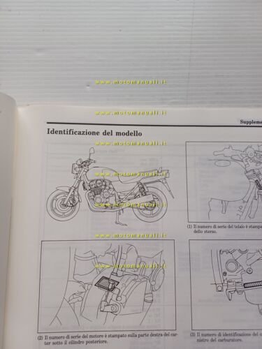 Honda CB 750 F II VARIANTI 1994 manuale officina ITALIANO …