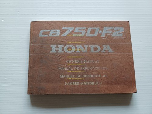 Honda CB 750 F2 1981-82 manuale uso manutenzione libretto istruzioni …